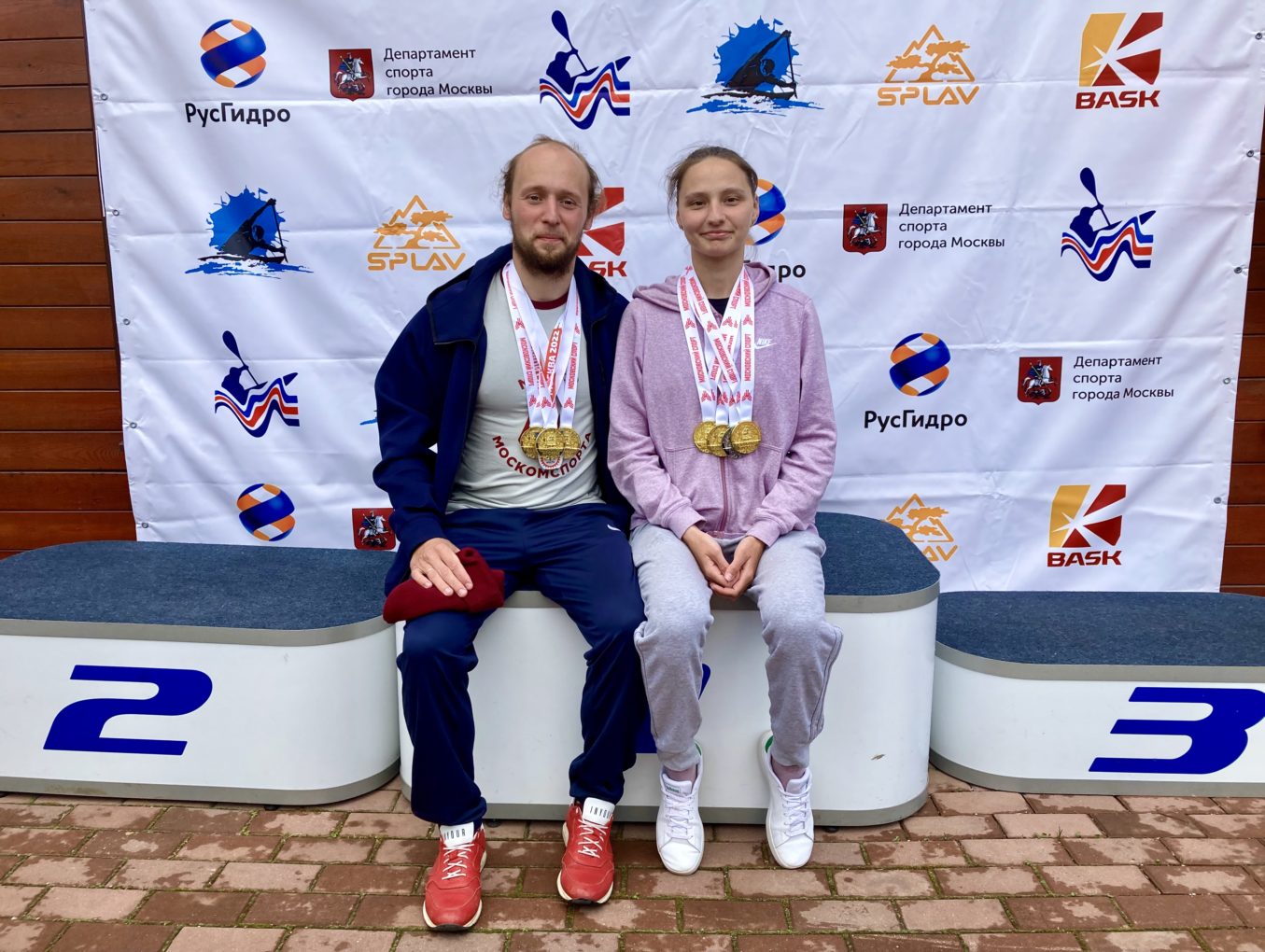 Николай и Валерия Шклярук – восемь медалей на семью